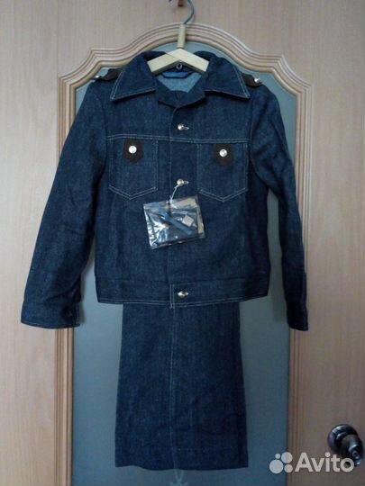 Джинсовый костюм для мальчика