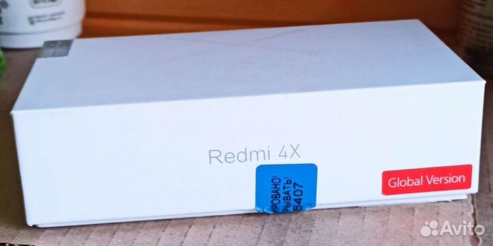 Коробка от смартфона xiaomi redmi 4x