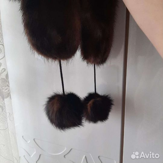 Шапка женская натуральный мех