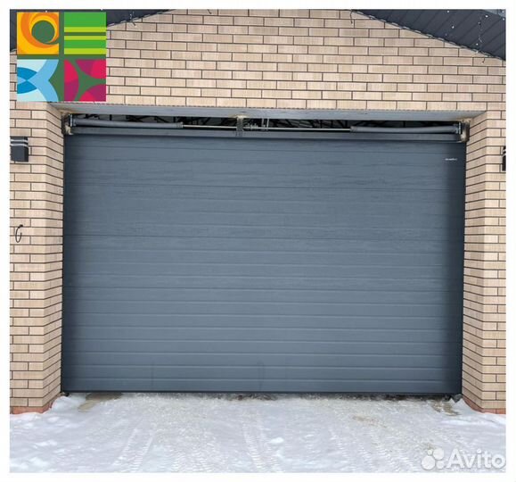 Гаражные ворота alutech