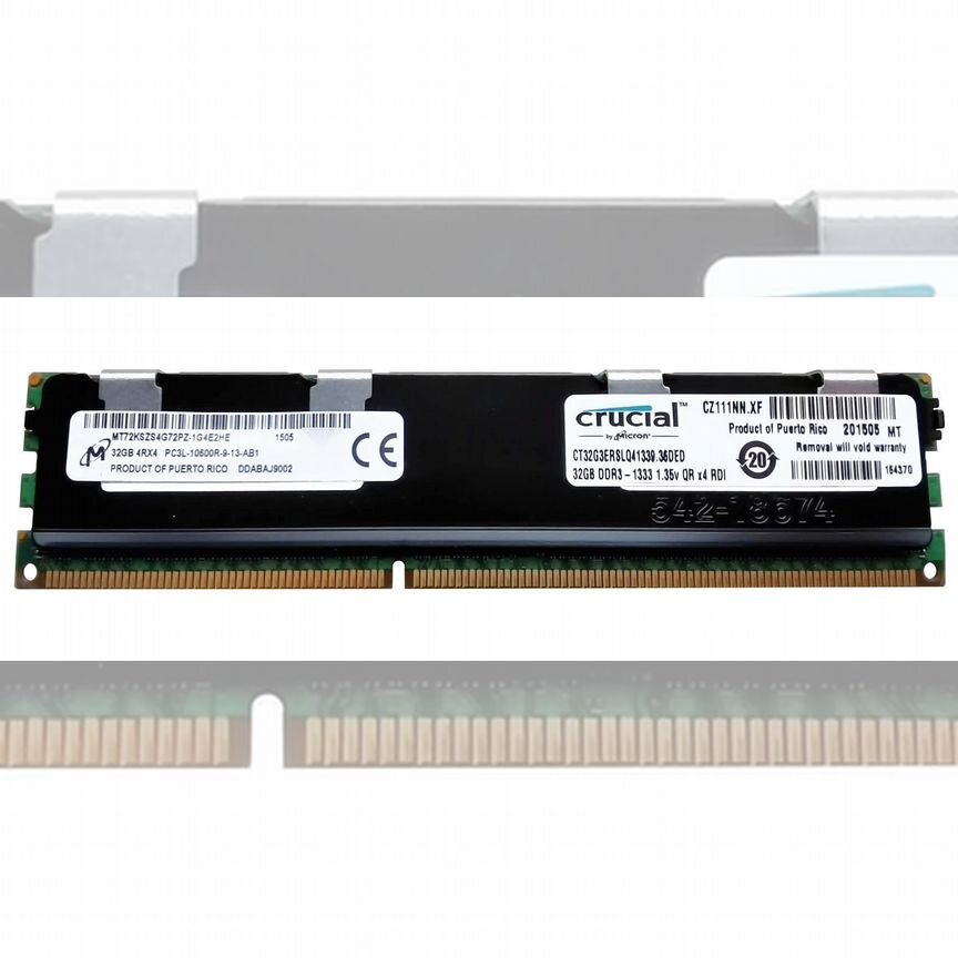 [CT32G3ERSLQ41339] Оперативная Память Crucial 32gb Ct32g3erslq41339