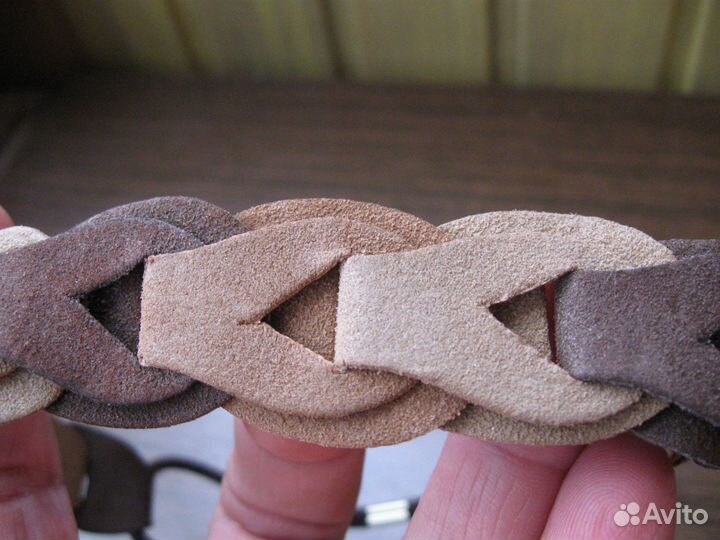 Обруч на голову женский замша