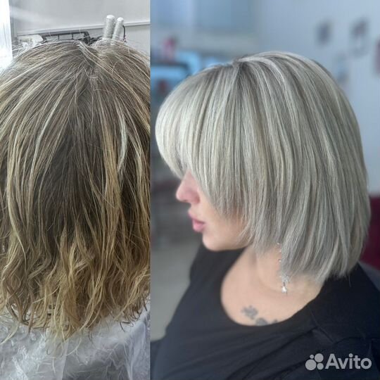 Сложное окрашивание волос