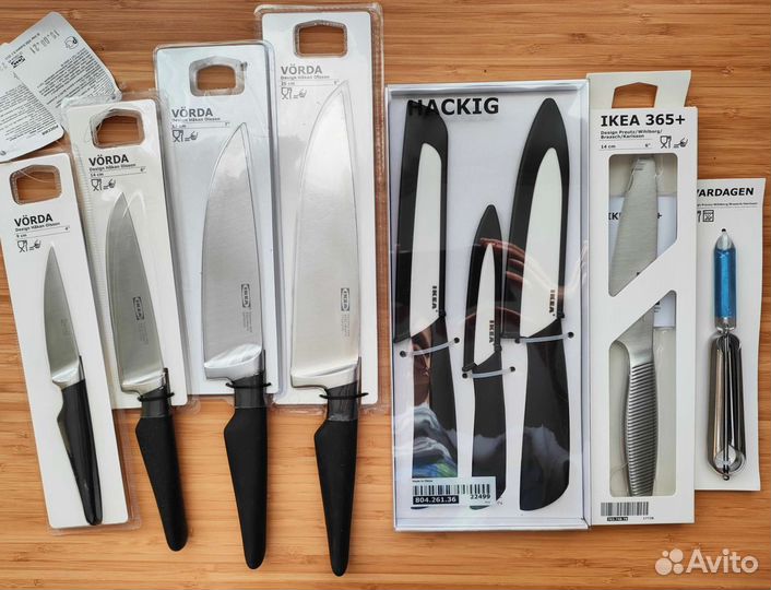 Ножи Икеа Верда 365+ Хаккиг керамика Штопор новые