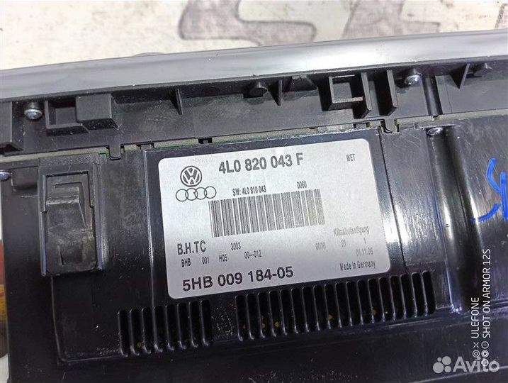 Блок управления климат-контролем Audi Q7 4L 3.0