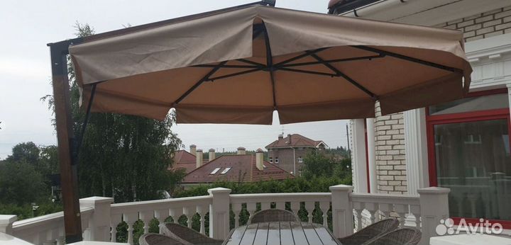 Усиленные уличные зонты для кафе от производителя