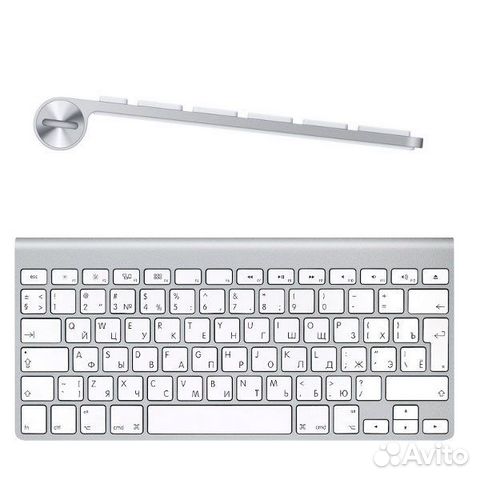 Клавиатура Apple Wireless Keyboard mc184rs/A
