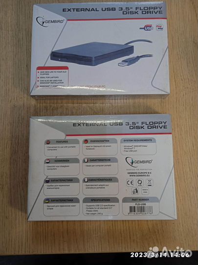 Внешний FDD 3,5 USB