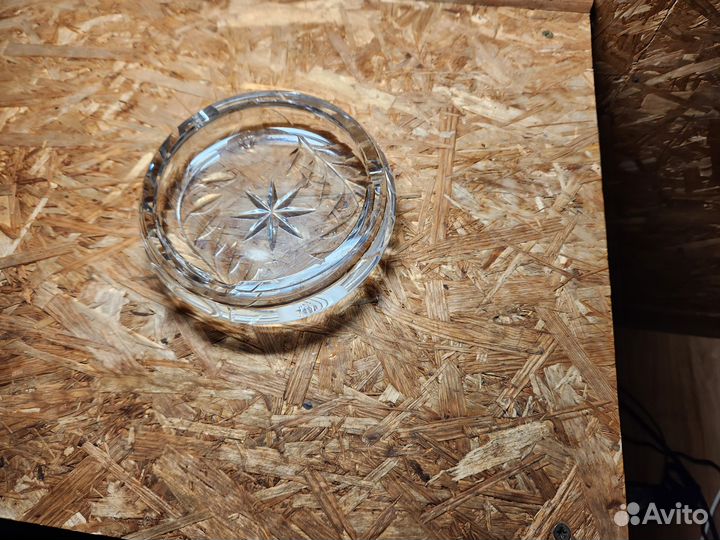 Пепельница хрустальная