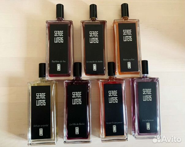 8 ароматов Serge Lutens + разные пробники
