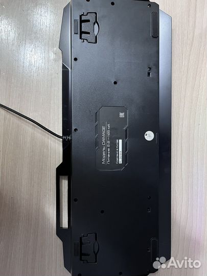 Игровая клавиатура damage gaming keyboard