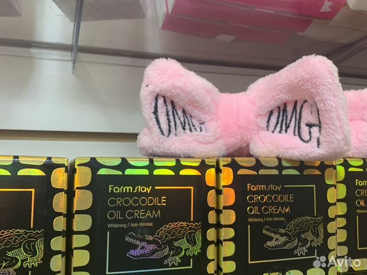 OMG повязки резинки для волос блески для губ