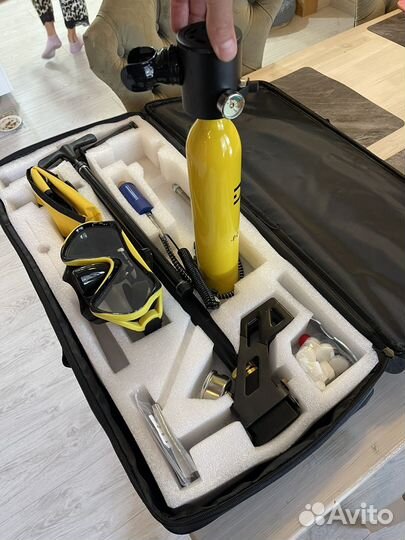 Мини акваланг Акваланг, резервный источник дыхания