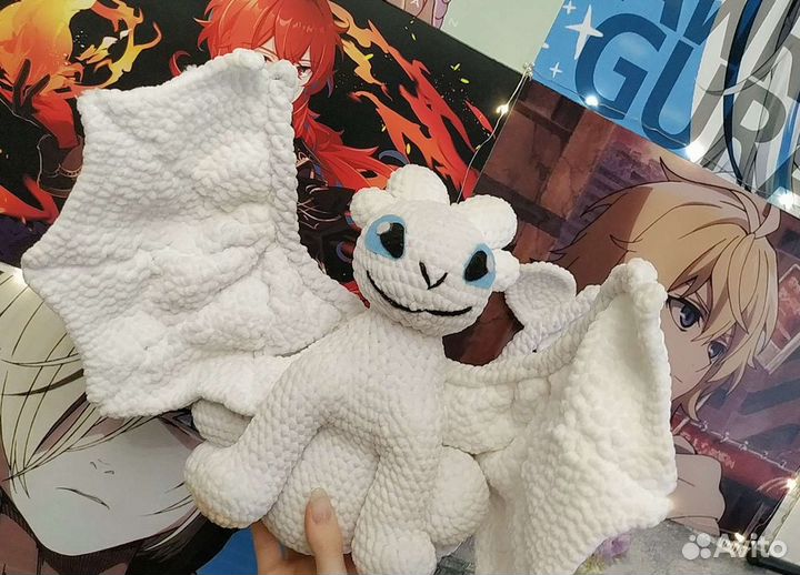 Как приручить дракона 3 игрушка ручной работы