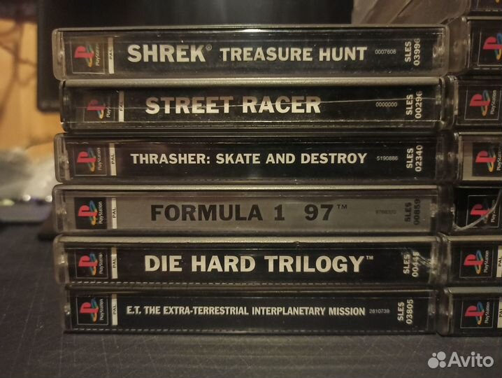Лицензионные игры ps1