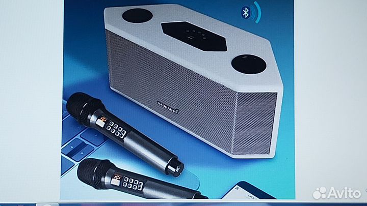 Караоке система G6 с двумя микрофонами