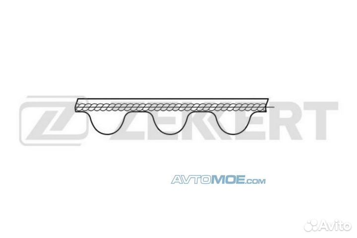 Ремень зубчатый грм Mitsubishi L200 III 93- Pajero