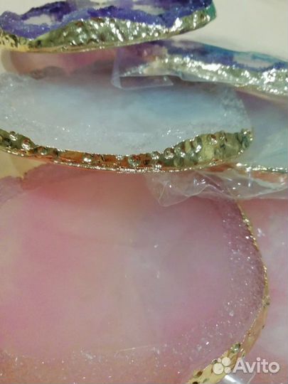 Подставка для колец. Срез. Декор. Свадебное