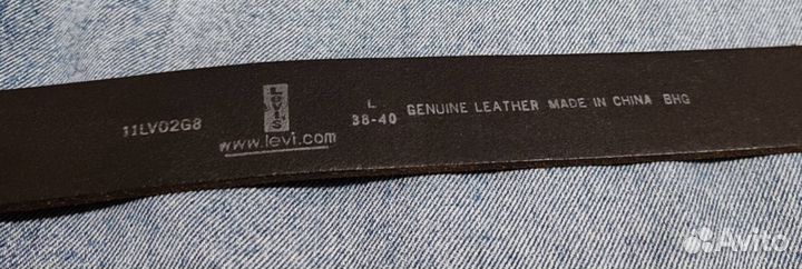 Новые ремни и пряжки Levi's оригинал