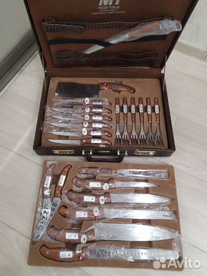 Набор ножей в кейсе Millerhaus