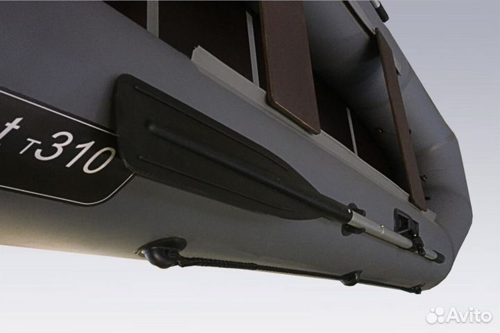 Лодка пвх Big Boat T310 серая