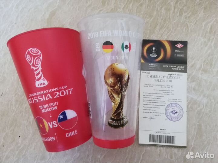 Билет Стакан с матча чм fifa 2018 2017