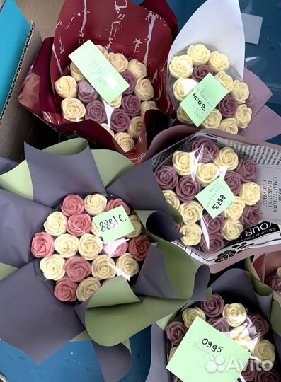 Шоколадные цветы