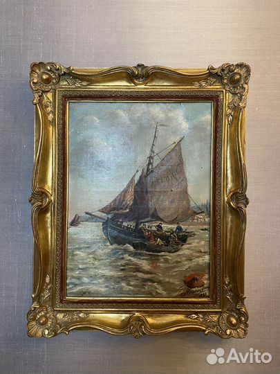 Антикварная картина