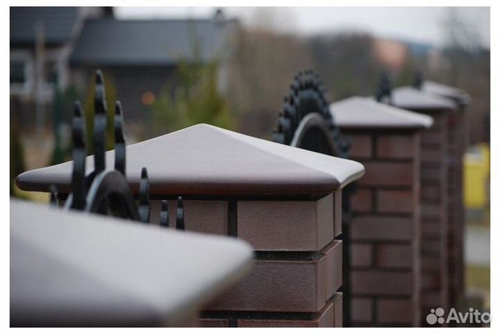 Колпак керамический на столб