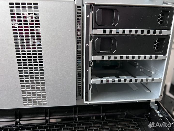 Cервер ml350 gen10 12LFF HP для 1С башенный 256gb