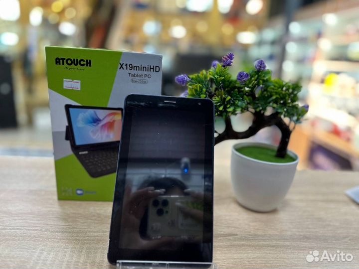 Планшет atouch x19 mini pro с клавиатурой (новый)