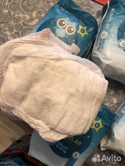 Подгузники Ночные трусики Lovular XXL