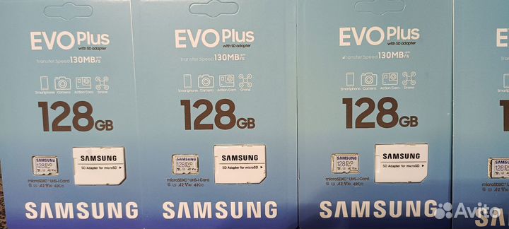 Карта памяти micro sd 128 samsung