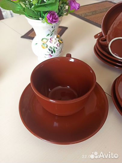 Чайный кофейный набор на 6 персон