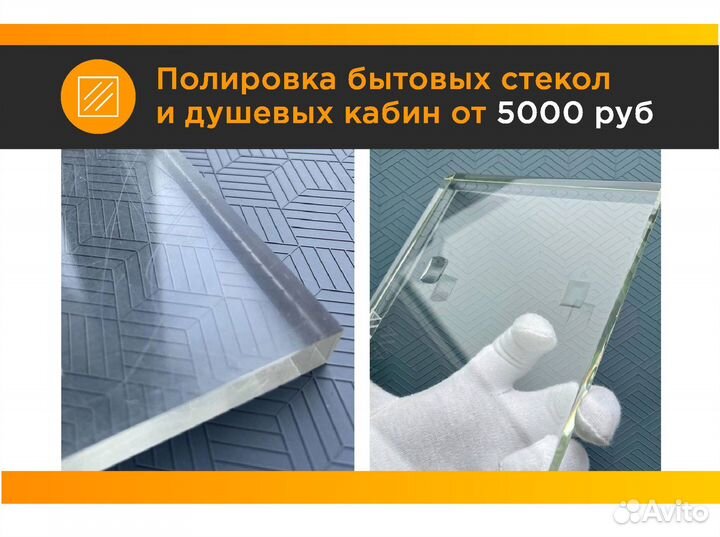 Полировка стекла часов телефона плиты