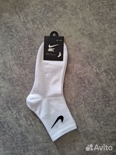 Носки Nike белые