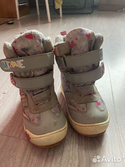 Сапоги зимние для девочки 24