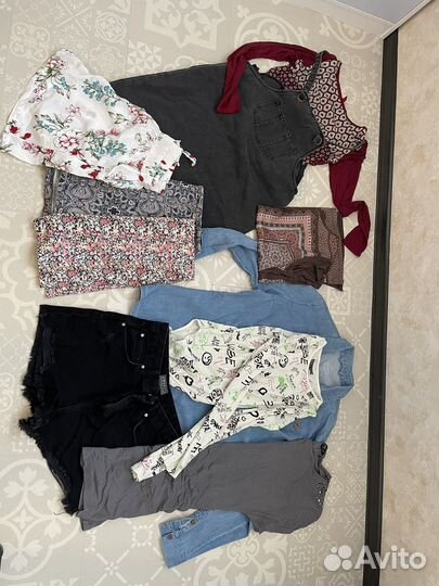 Большой пакет вещей 42 44