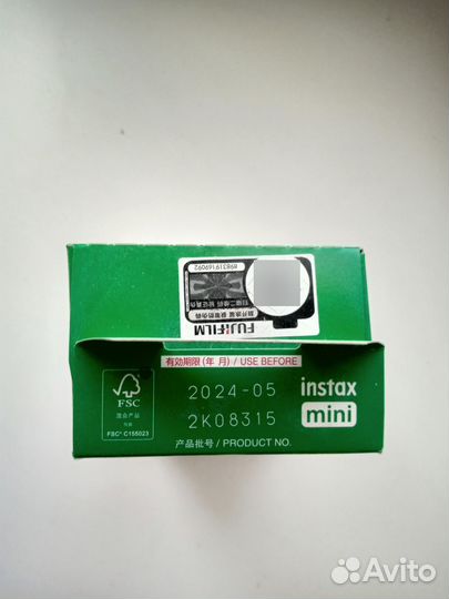 Fujifilm instax mini 10x2 пленка/картридж