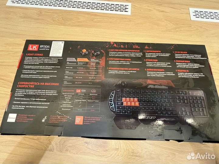 Игровая клавиатура bloody b318