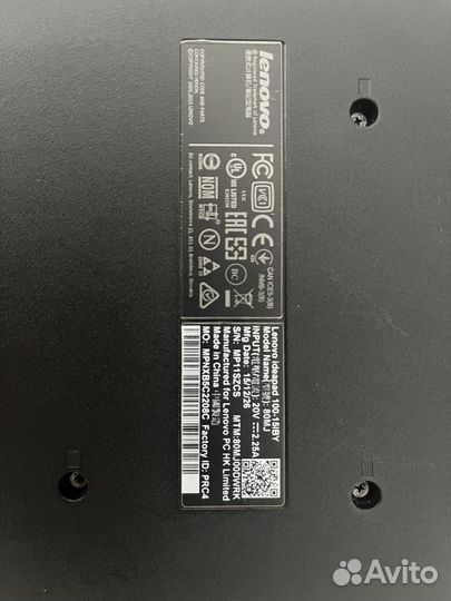 Lenovo ideapad 100-15IBY