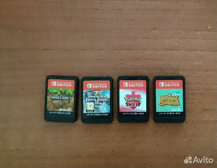 Картриджи nintendo switch