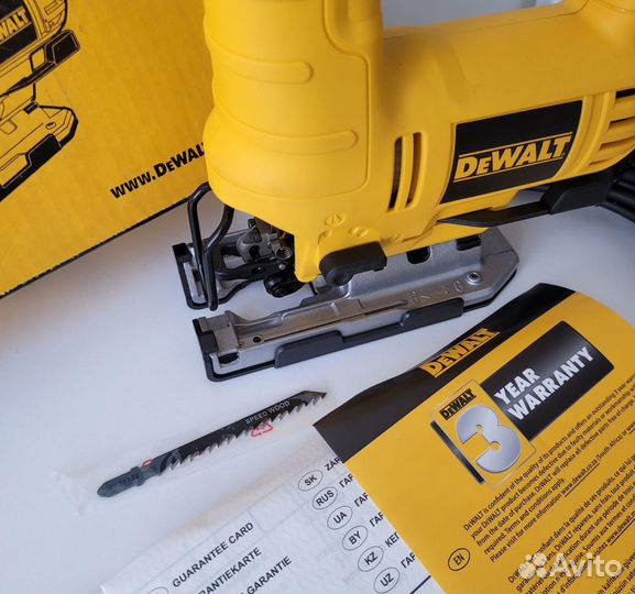 Новый Электро-лобзик dewalt Оригинал/Комплект