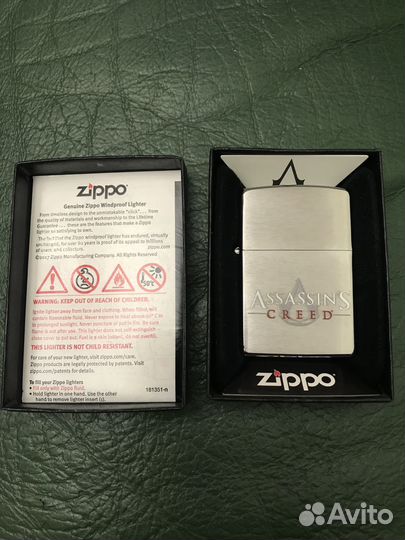 Зажигалка zippo Assasin’s Creed