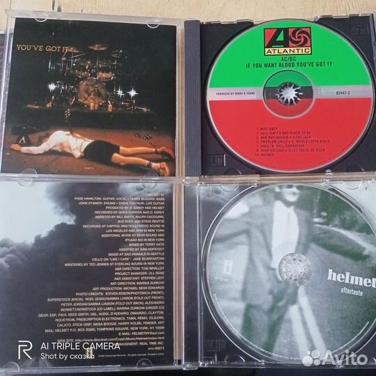 Anthrax, Killing Joke,Ac/Dc, Helmet. CD