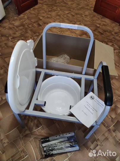 Кресло туалет для инвалидов новое