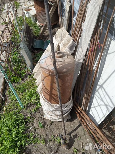 Газовый баллон с горелкой