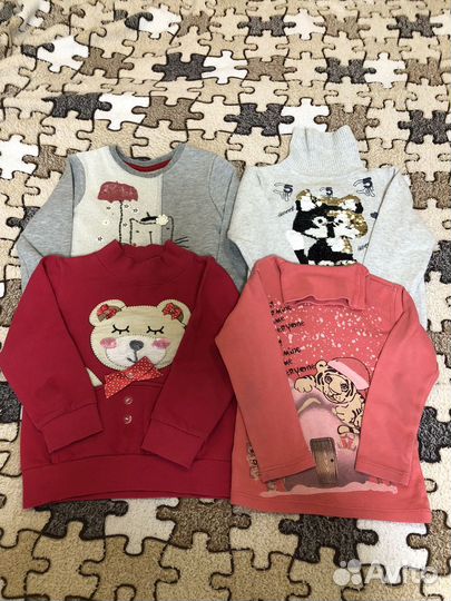 Пакет вещей на девочку 98 104