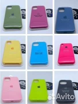 Силиконовые чехлы iPhone