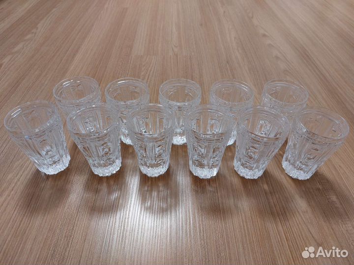 Стаканы хрустальные СССР